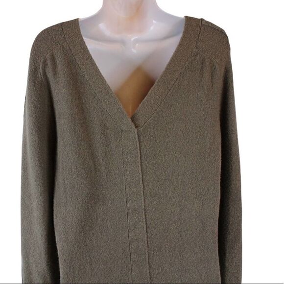TREASURE & BOND Sweater Dress in Olive Green Size XS - Picture 5 of 10